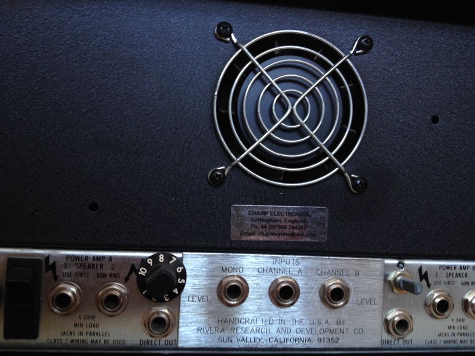 Rivera TBR-3 Hammer Stereo Power Amp