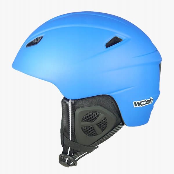 *nartybochnia.pl* kask WOOSH mat blue M (57-58 CM)+SKI RZEP