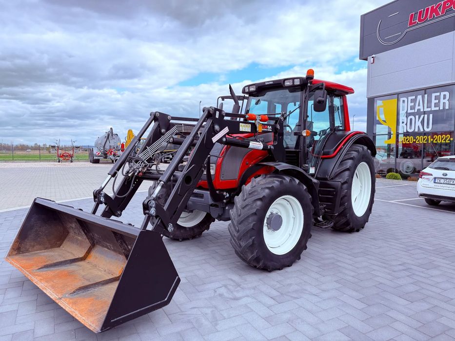 Valtra N 101 - Ładowacz - KRAJOWY - I WŁAŚCICIEL  Pierwszy Właściciel - Stan Idealny