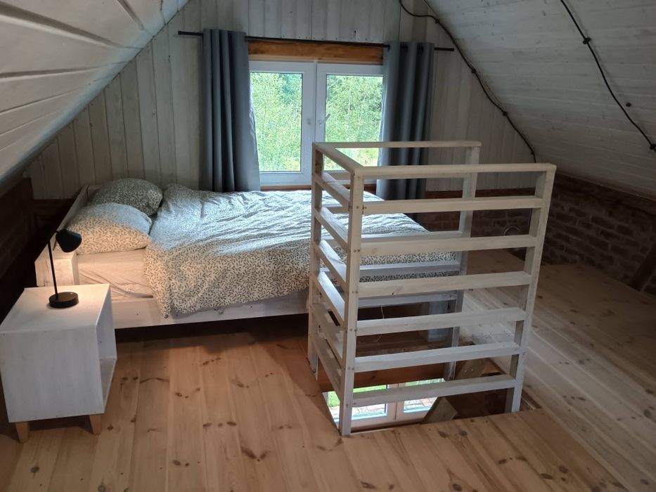 Domek nad jeziorem Jeziorna koło Sława