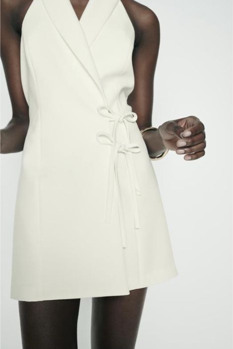 Комбінезон вечірній білий Zara