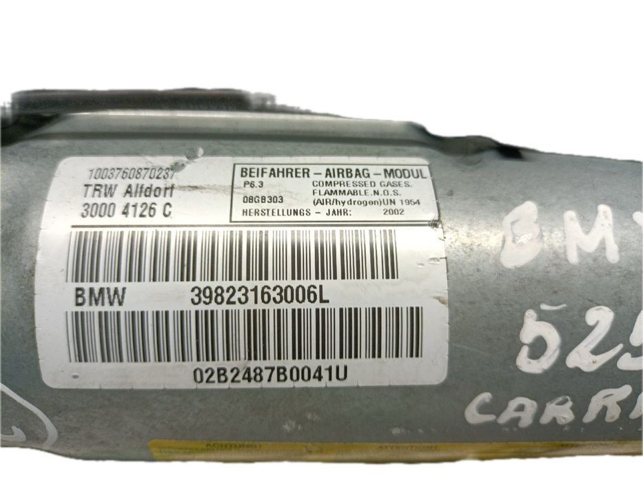 Airbag passageiro BMW 5 (E39)