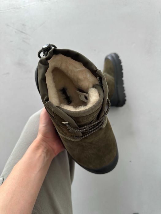 Уггі UGG Neumel Hybrid Khaki premium натуральні замша та овчина