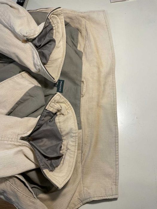 Casaco Springfield em bombazina bege – estilo casual | ótimo estado