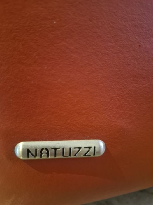 Sofá-cama de 3 lugares em couro Divani &Divani by Natuzzi