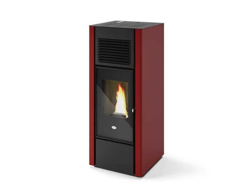 Piecyk kominek na pellet GIUSY 15kW-3 wentylatory DGP- MEGA Mocny 15kW