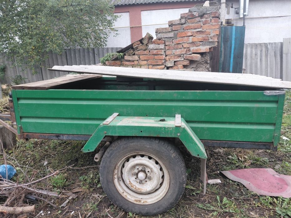 Мотоблок з причепом