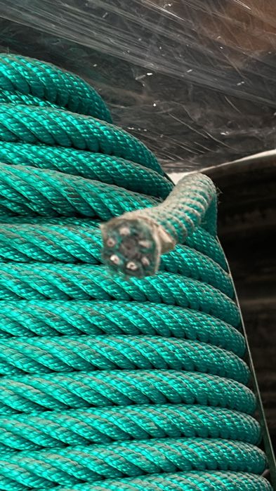 Corda nylon com aço por dentro 100m