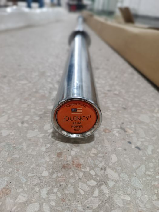 Професійний гриф 20 кг QUINCY USA для пауерліфтингу