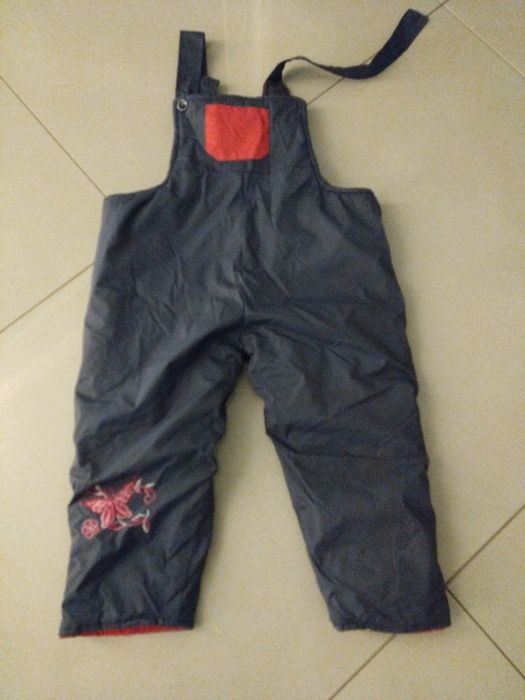 Ocieplane spodnie dziewczęce r 104 + gratis słuchawki
