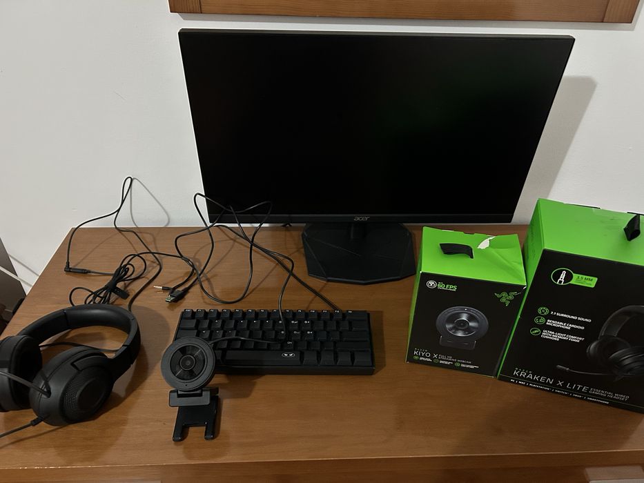 8g PC Gamer Completo RTX 2060 SUPER 8GB + Monitor 180 HZ + Periféricos