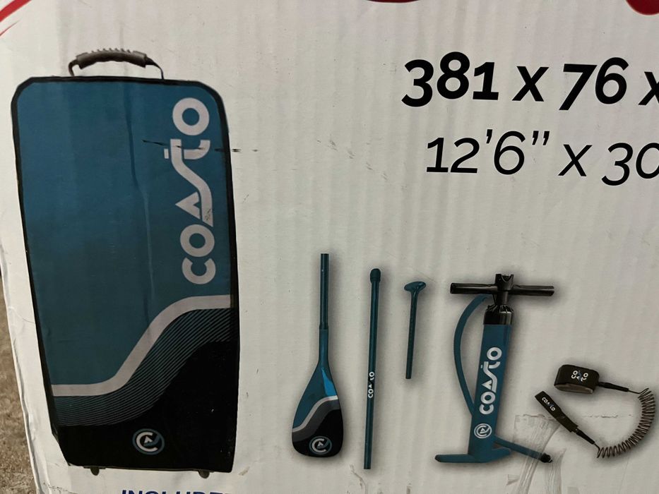 kit SUP Paddle COASTO - novo - sem prancha