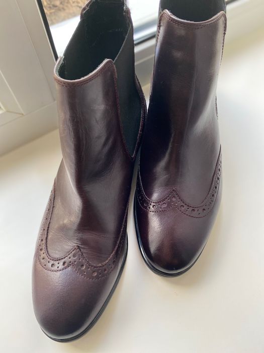 Шкіряні ботинки Zara 39р.