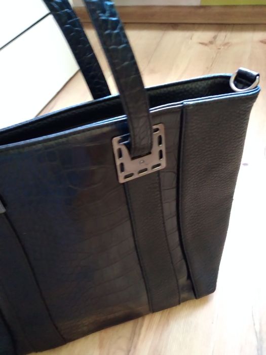 Torba czarna na ramie