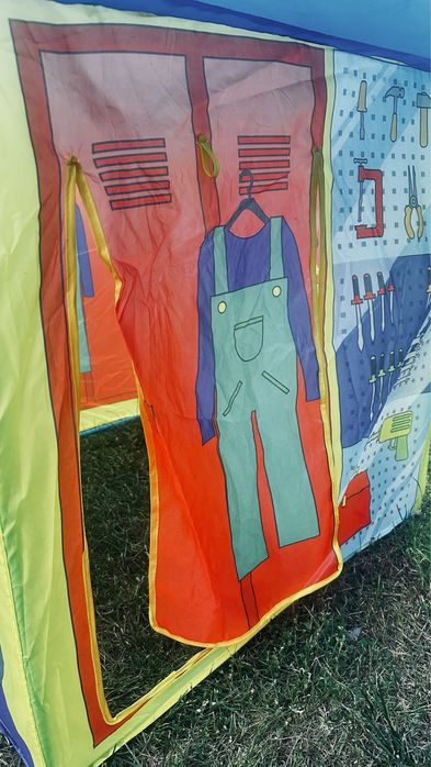 Domek, namiot dla dzieci. Do ogrodu. Plażowy.