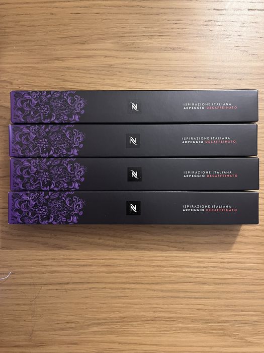 Kapsułki Nespresso Bezkofeinowa 4 opakowania