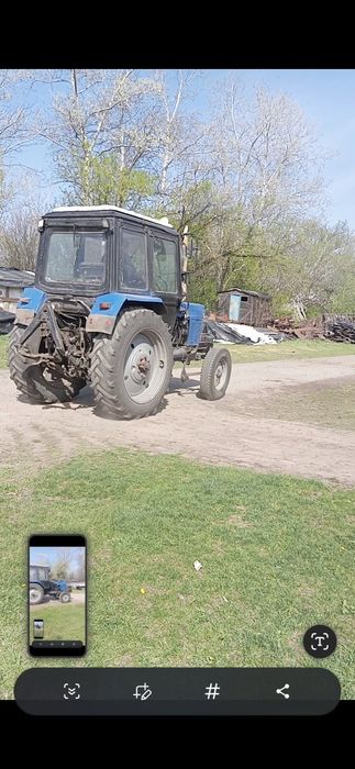 Мтз 82 на полном ходу