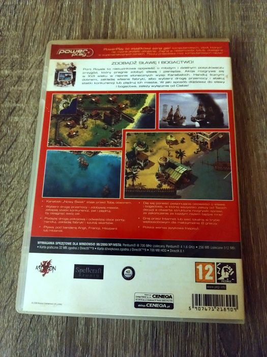 Gra Port Royale Antologia PC - część 1 i 2 po polsku stan bardzo dobry