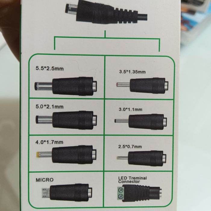 Conjunto de pontas de carregador