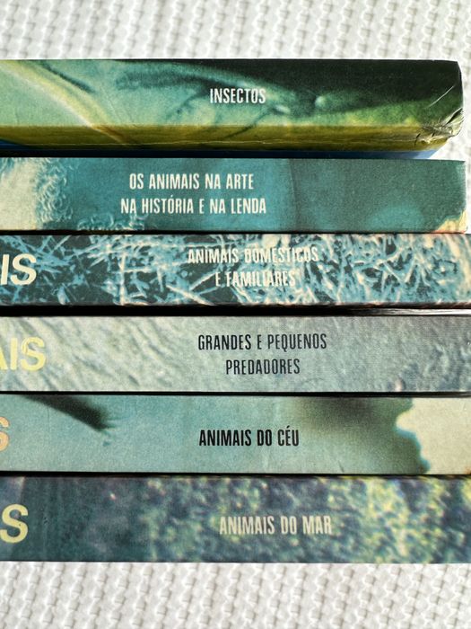 6 livros - O Mundo marivilhoso dos animais