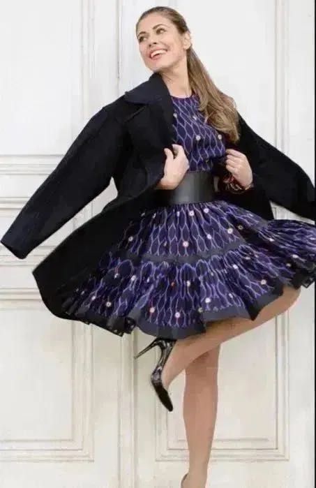 Неймовірна шовкова спідниця KENZO H&M юбка пышная шелковая плисе шелк