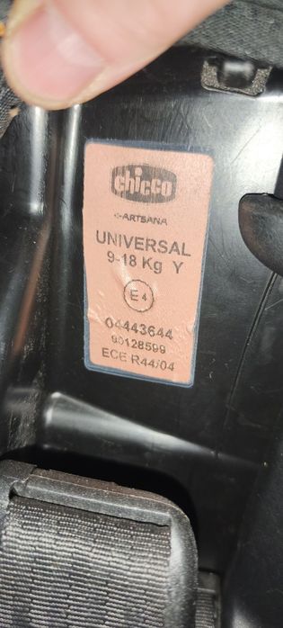 Fotelik Chicco 9-18 kg ISOFIX