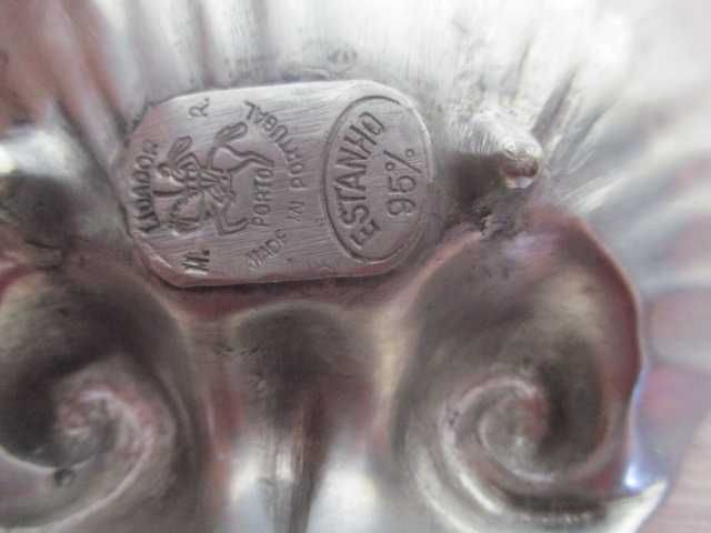 Peça decorativa em estanho made in Portugal a 95%