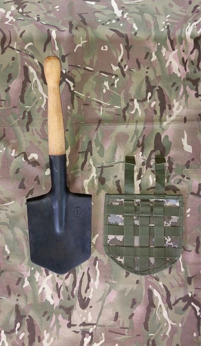Лопата саперная /  с чехлом Molle / Малая пехотная лопата / мпл 50 /