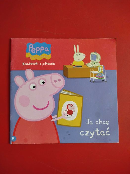Książeczka z półeczki, Świnka Peppa, Ja chcę czytać