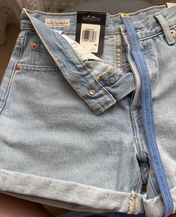 Шорти джинсові жіночі  Levi’s 501