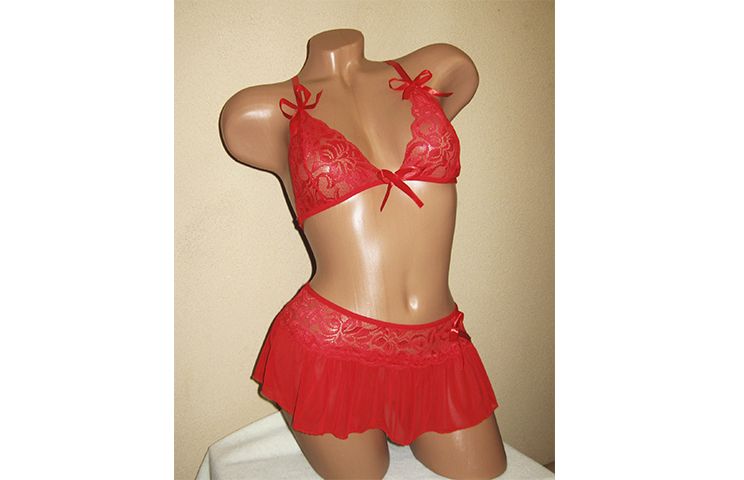 Эротическое белье. Сексуальное боди. Школьница. Эротический комплект