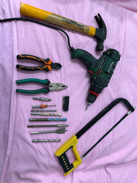 Parafusadeira com furadeira