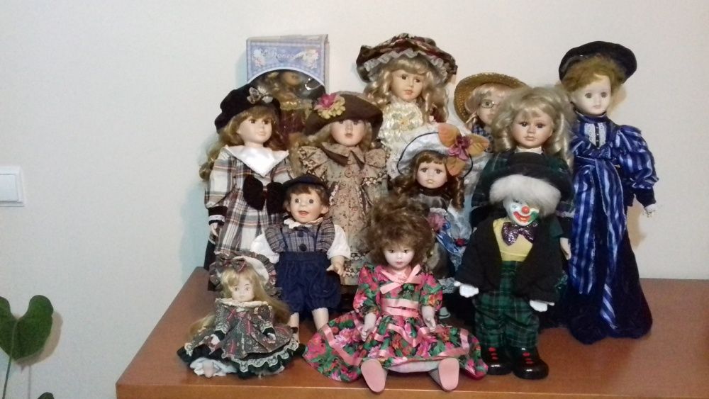 Bonecas Porcelana