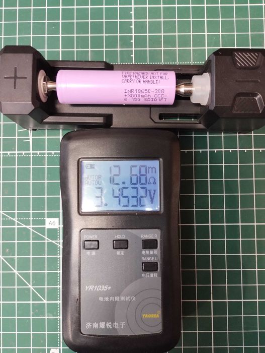 18650 Samsung 30Q 3000mAh 12mOm 20A