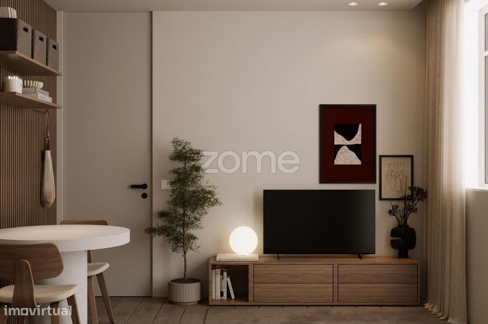 Apartamento T0 Avenida Central