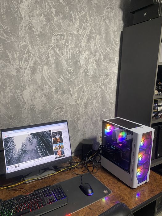 Игровой компьютер i7 6700 16ГБ ОЗУ SSD m2 256ГБ HDD 2ТБ RX580/8ГБ