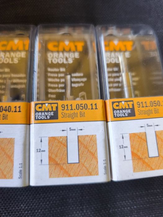 Frezy CMT 4mm i 5mm nowe