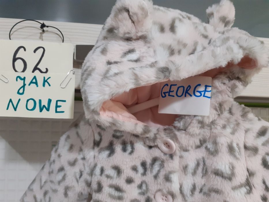 Futerko George 62 jak nowe plaszczyk futro ubranka plaszcz