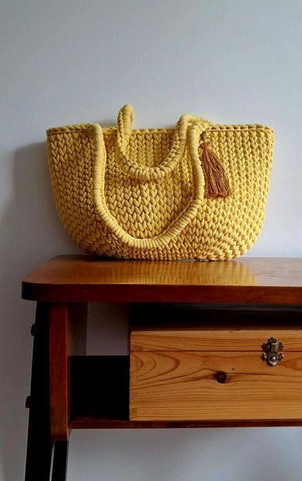Torby handmade ze sznurka