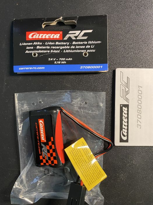 Bateria nova carrera 7.4V 700mAh - Entrega Grátis