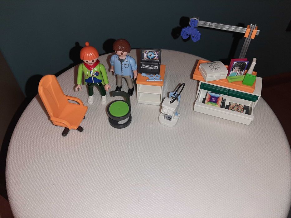Zestaw playmobile okulista