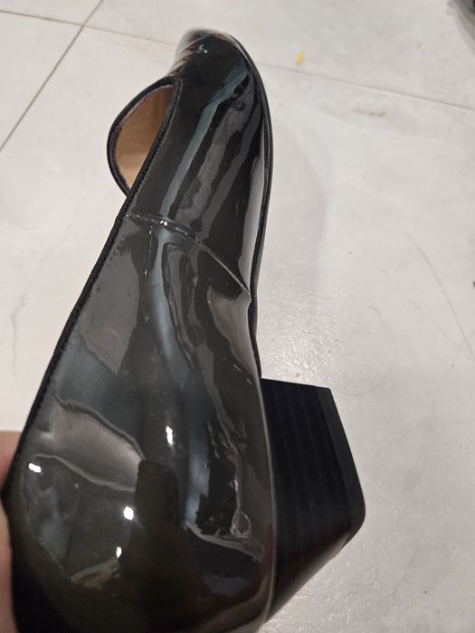 Шкіряні туфлі Peter Kaiser суперглянець 37р