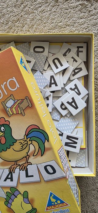 Brinquedo Loto Leitura 5+ da marca MAJORA #NATAL