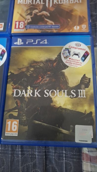 Elden ring, dark Souls 1 e 3 e mortal  k. 11