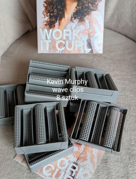 Kevin Murphy Wave Clips zestaw 8 sztuk | Klipsy do fal Work It Curl
