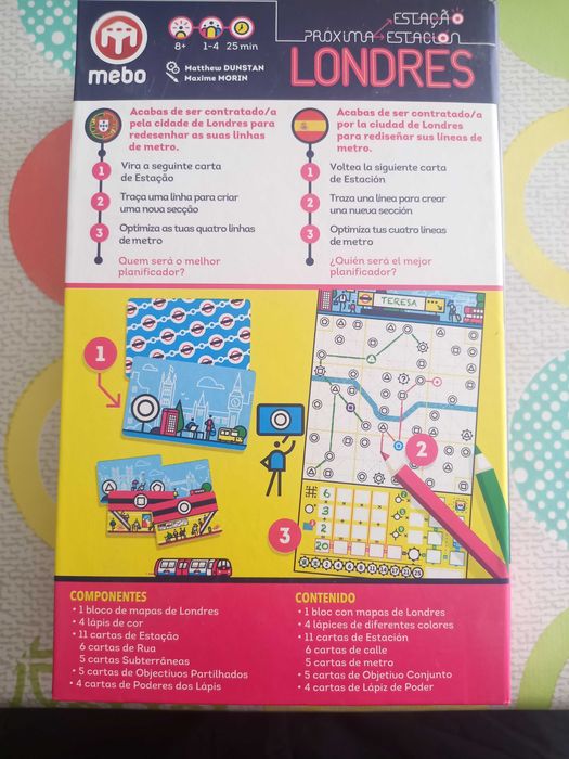 Próxima Estação Londres - Jogo de Tabuleiro (PT/ES)