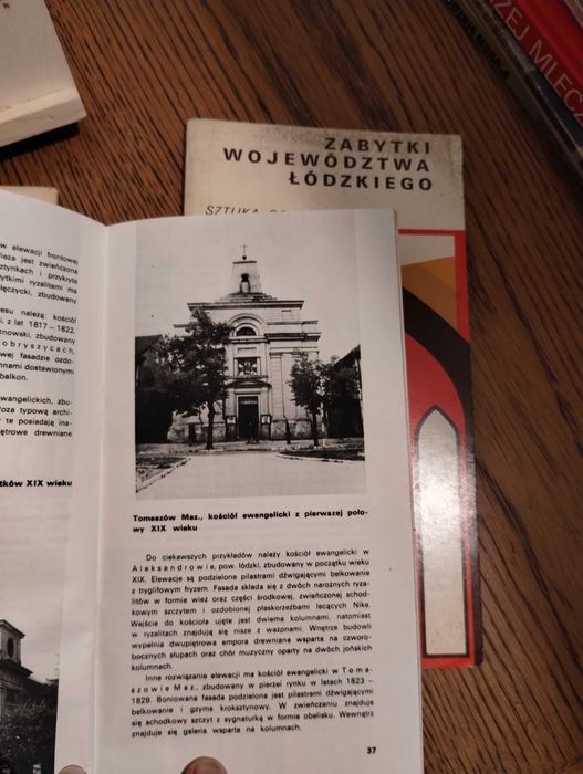 Zabytki Województwa Łódzkiego 4 szt.