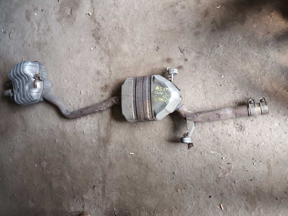 Wydech tłumik rura wydechowa AUDI A4 B8 A5 8T 2.0 TFSI QUATTRO