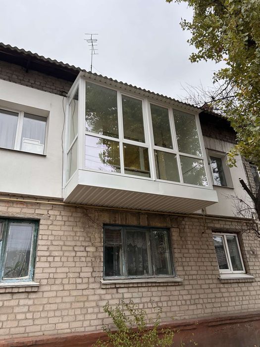 Балкон під ключ, монтаж балконів в Тернополі