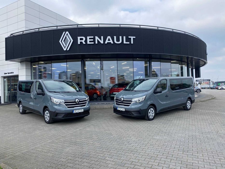Wynajem samochodu wynajem busów 9 osobowych Renault Trafic Opel Vivaro